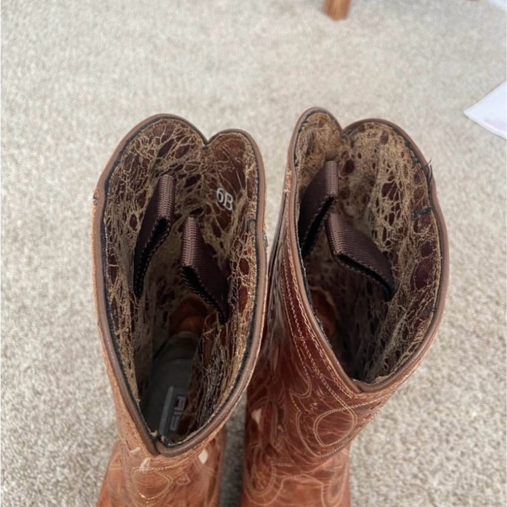 Women's Ariat Starling Western Cowboy Boots 10015324 Size 6 B J Tote ATS - Picture 6 of 10